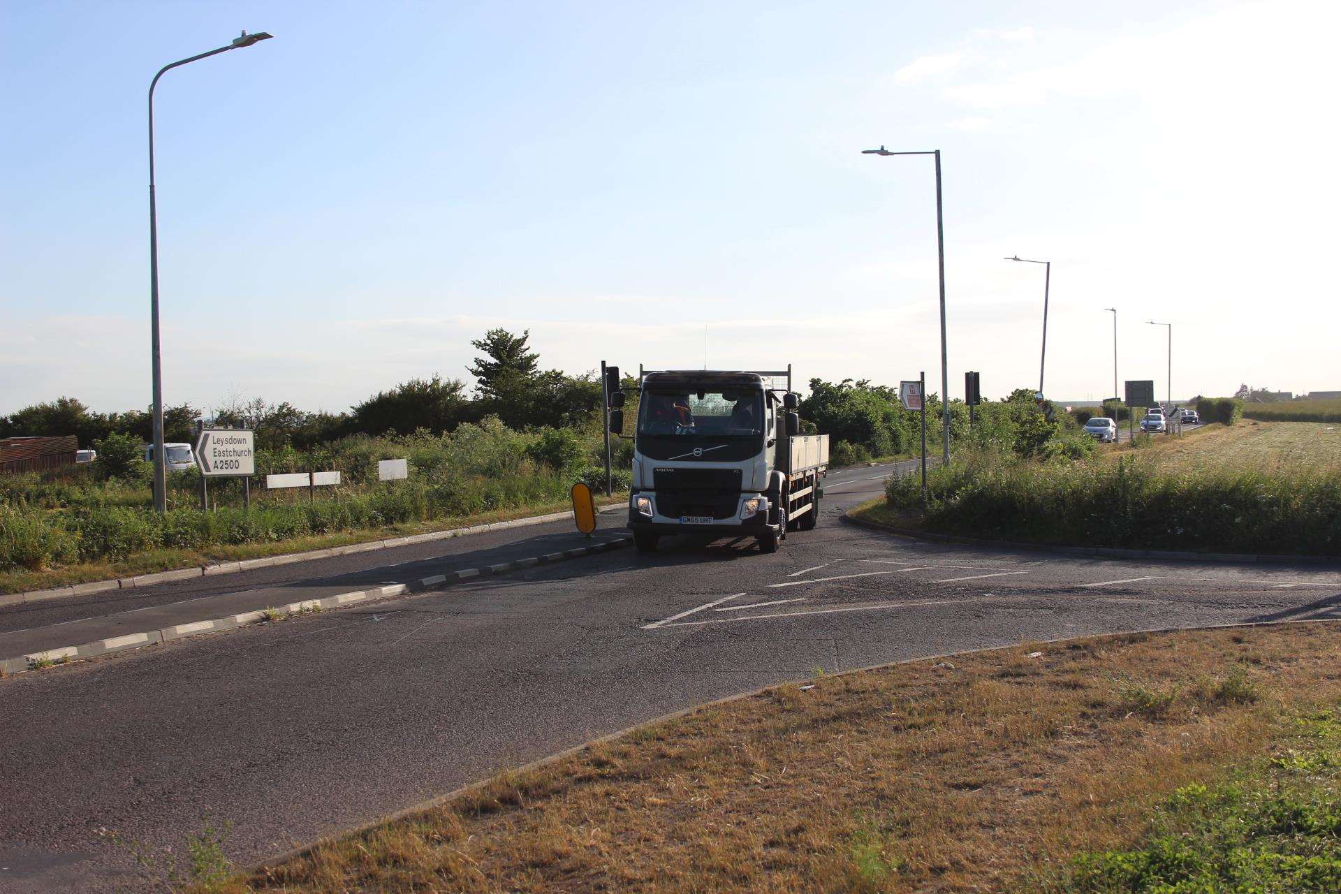 Emergency road works are taking place tonight on Sheppey (2890554)