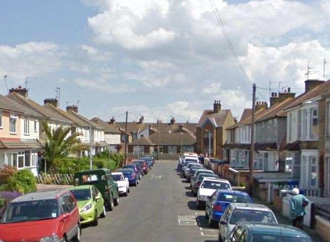 The attack happened in Coronation Road. Picture: Google.