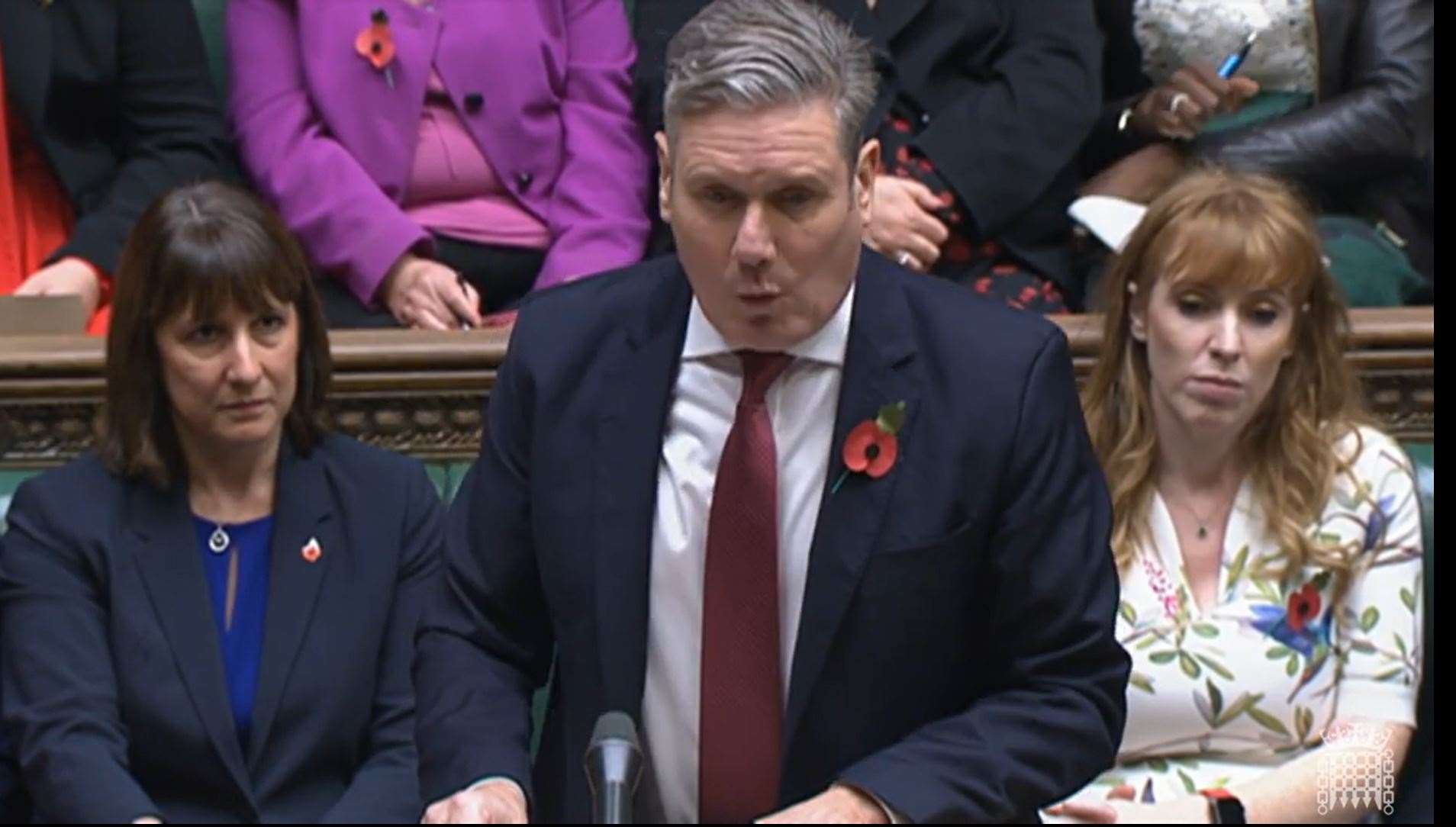 Sir Keir Starmer said Labour had been turned ‘inside out’ since Jeremy Corbyn was at the helm (House of Commons/PA)