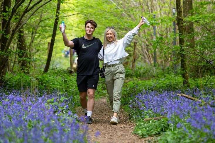 Sign up to the Bluebell Walk for charity. Picture: Steve James