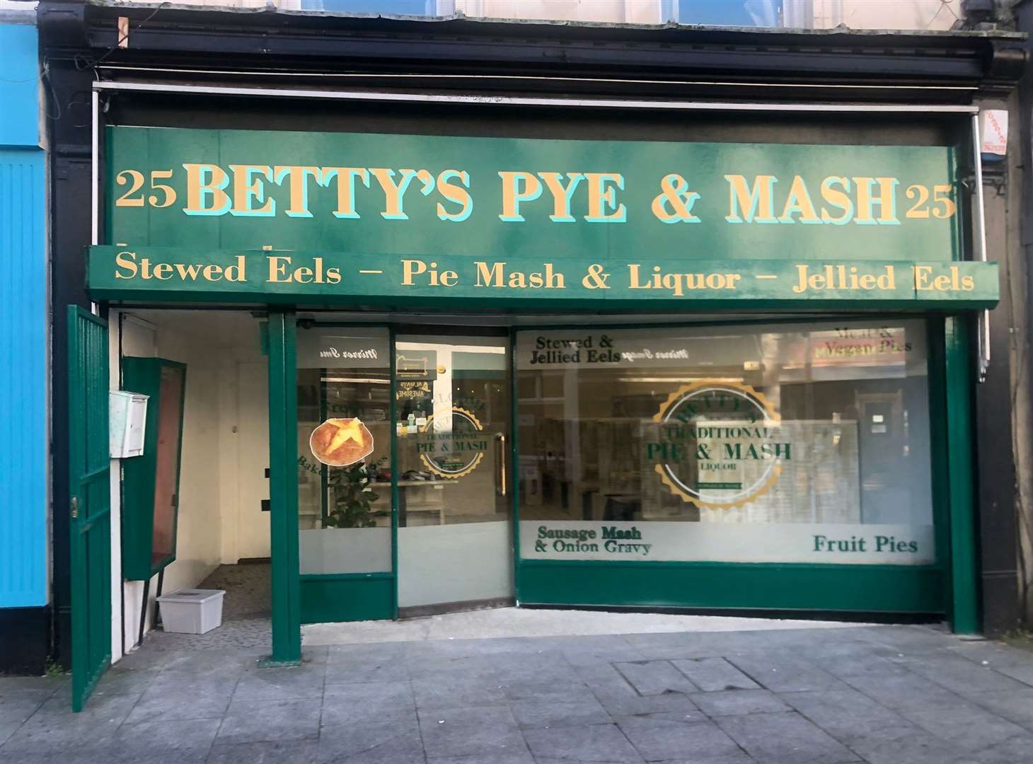 Betty's Pye and Mash shop in Guildhall Street, Folkestone, opens this week
