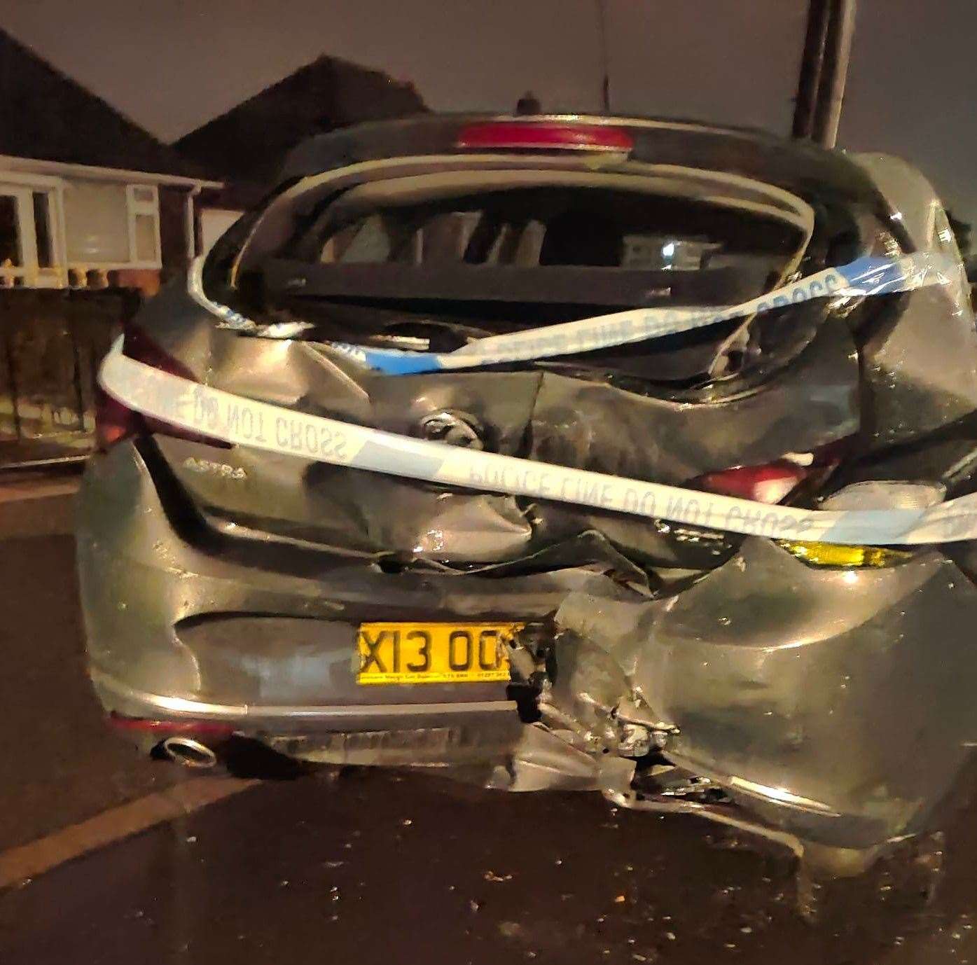 A man has been arrested following the crash in Mickleburgh Hill, Herne Bay