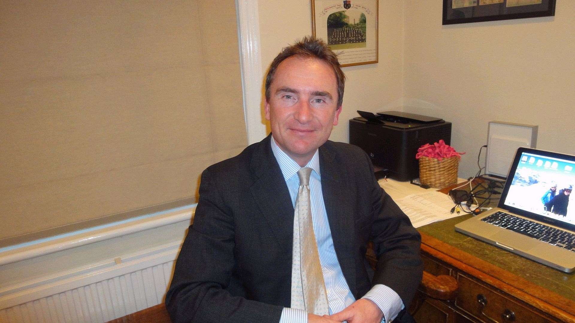 Oliver Saxby KC as chairman of the Kent Bar