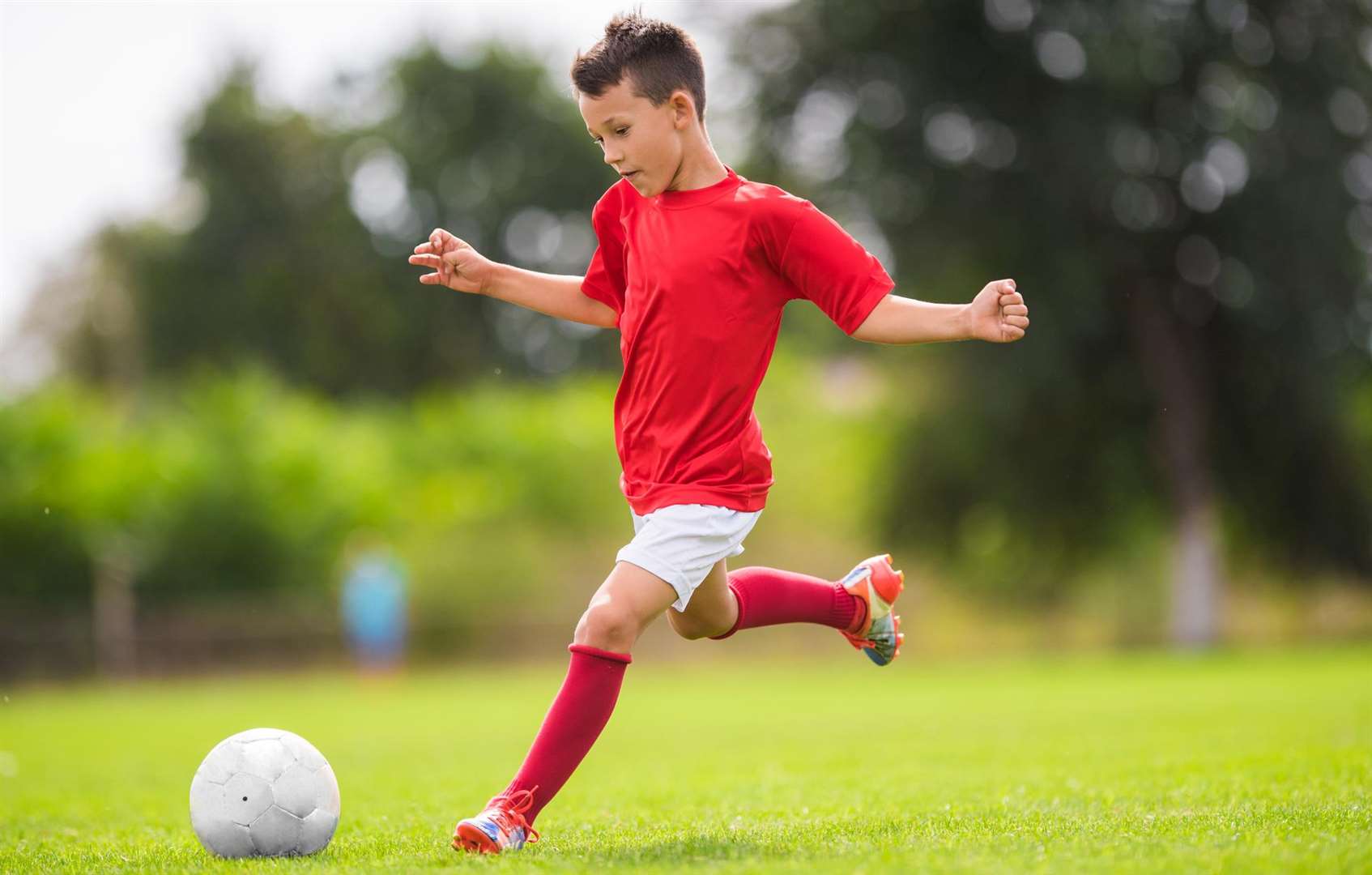 There will be a kick up football challenge at the Kent County Show