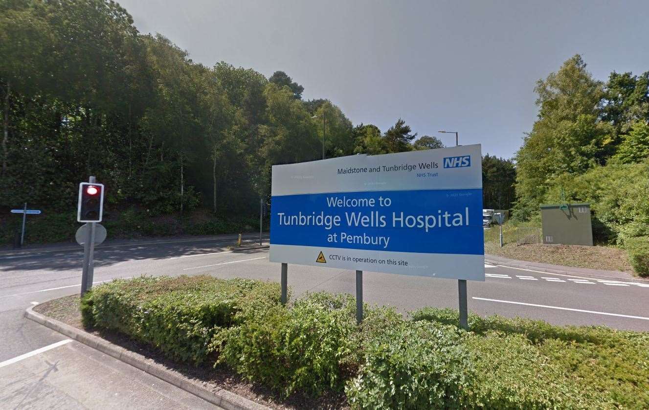 CQC inspectors visited wards and departments across both Tunbridge Wells Hospital and Maidstone Hospital. Picture: Google Maps