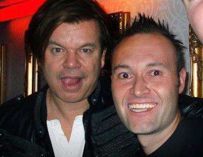 Gareth Day with one of his favourite DJs Paul Oakenfold. Picture from Facebook