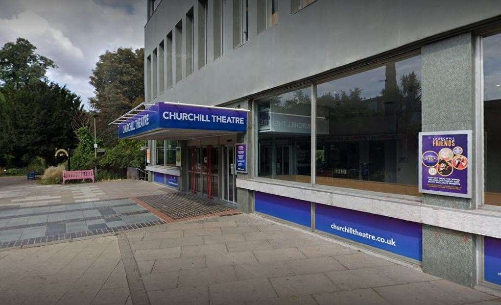 The Churchill Theatre is just off the High Street and near the town’s Glade shopping centre. Picture: Google Maps