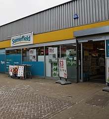 The Somerfield in Parkwood Road, Rainham, was the scene of a robbery on Tuesday.