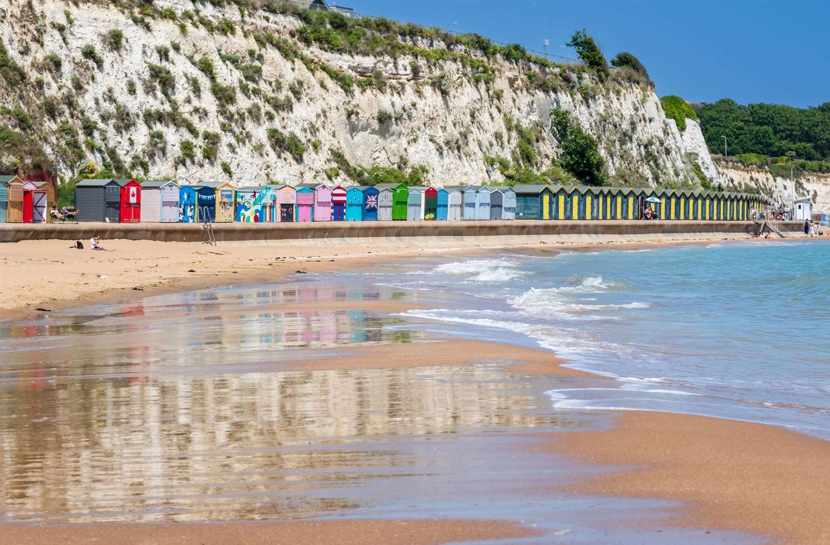 Stone Bay in the seaside town of Broadstairs made The Times’ best beaches list