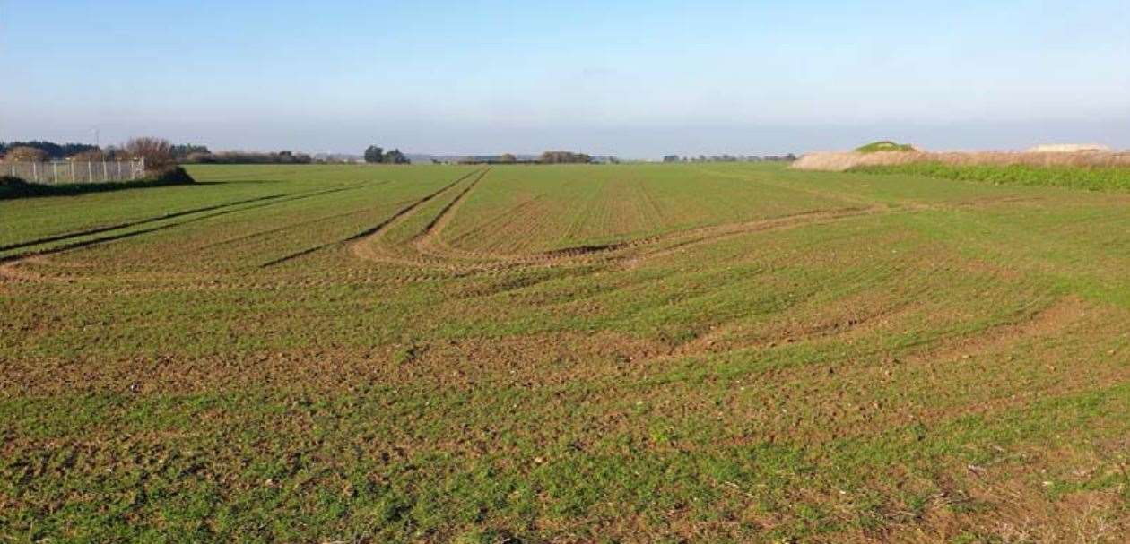 The site is currently grade one agricultural land