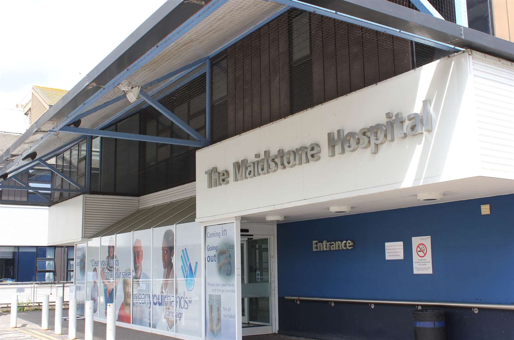Maidstone Hospital has passed its second wave peak
