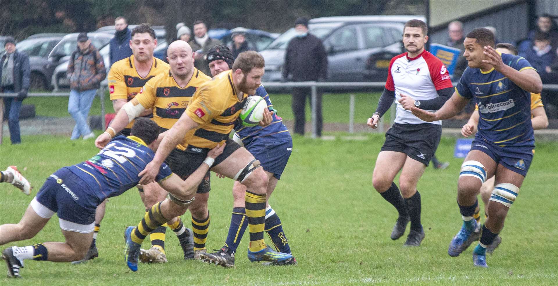 Two late tries saw Canterbury defeated in National 2 South at Worthing. Picture: Phillipa Hilton (54296560)