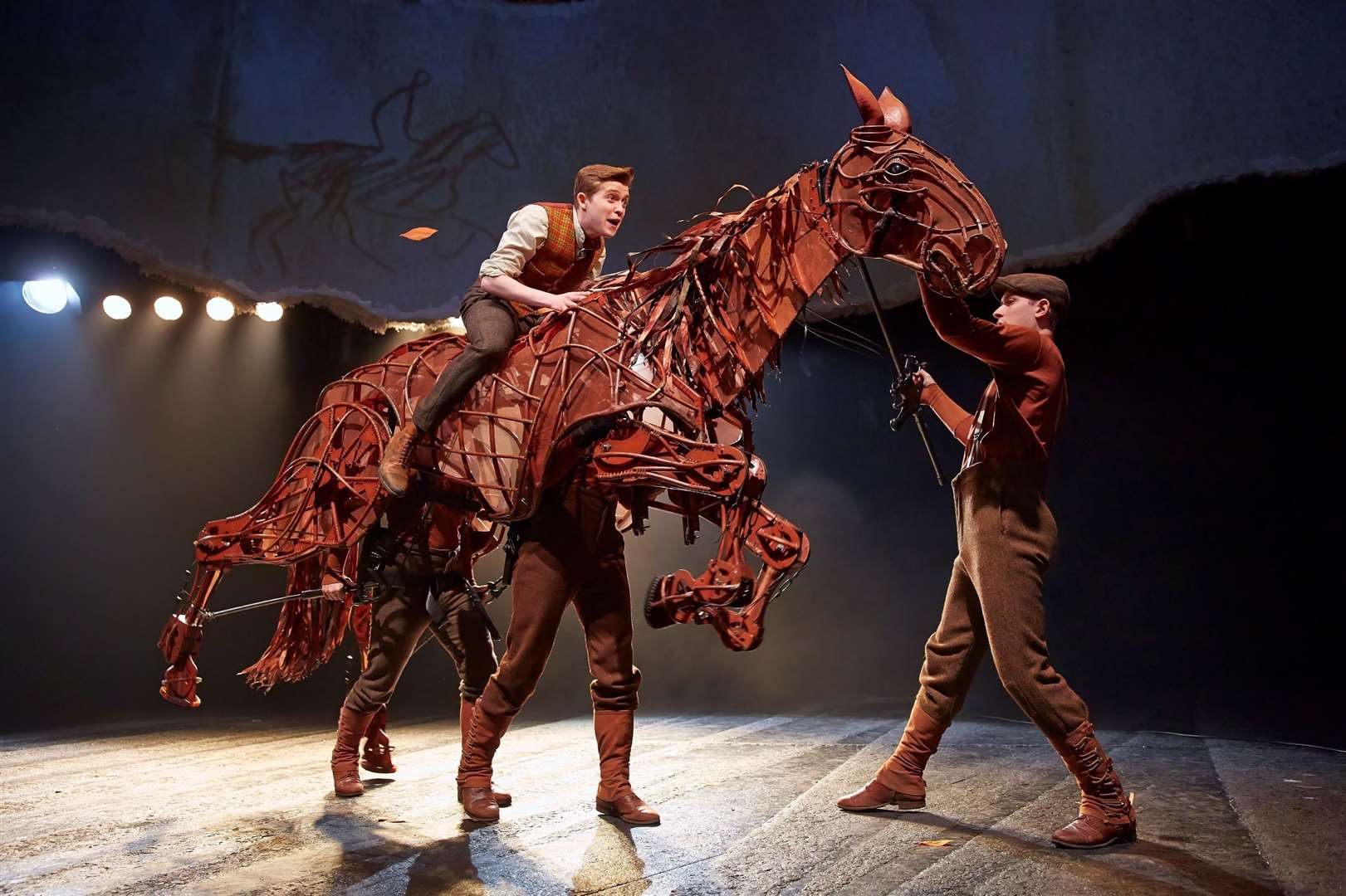 Joey the War Horse appeared at the first festival