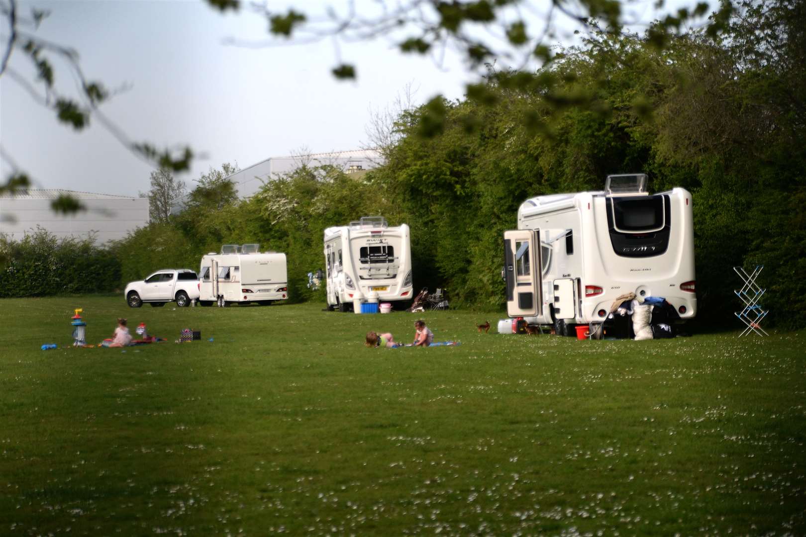 £10million is being offered to councils for transit traveller sites to prevent illegal encampments Picture: Vikki Lince
