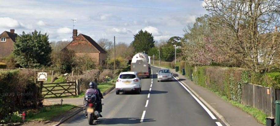 Emergency services attended the scene in High Halden, Ashford this morning. Picture: Google