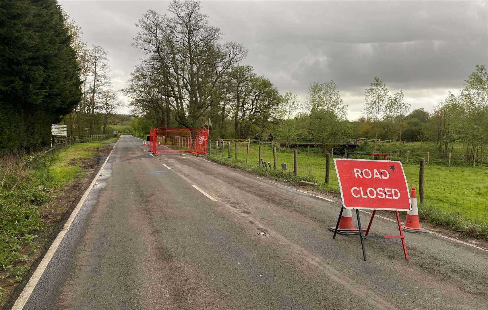 The A28 Ashford Road has finally reopened after almost a month of closures
