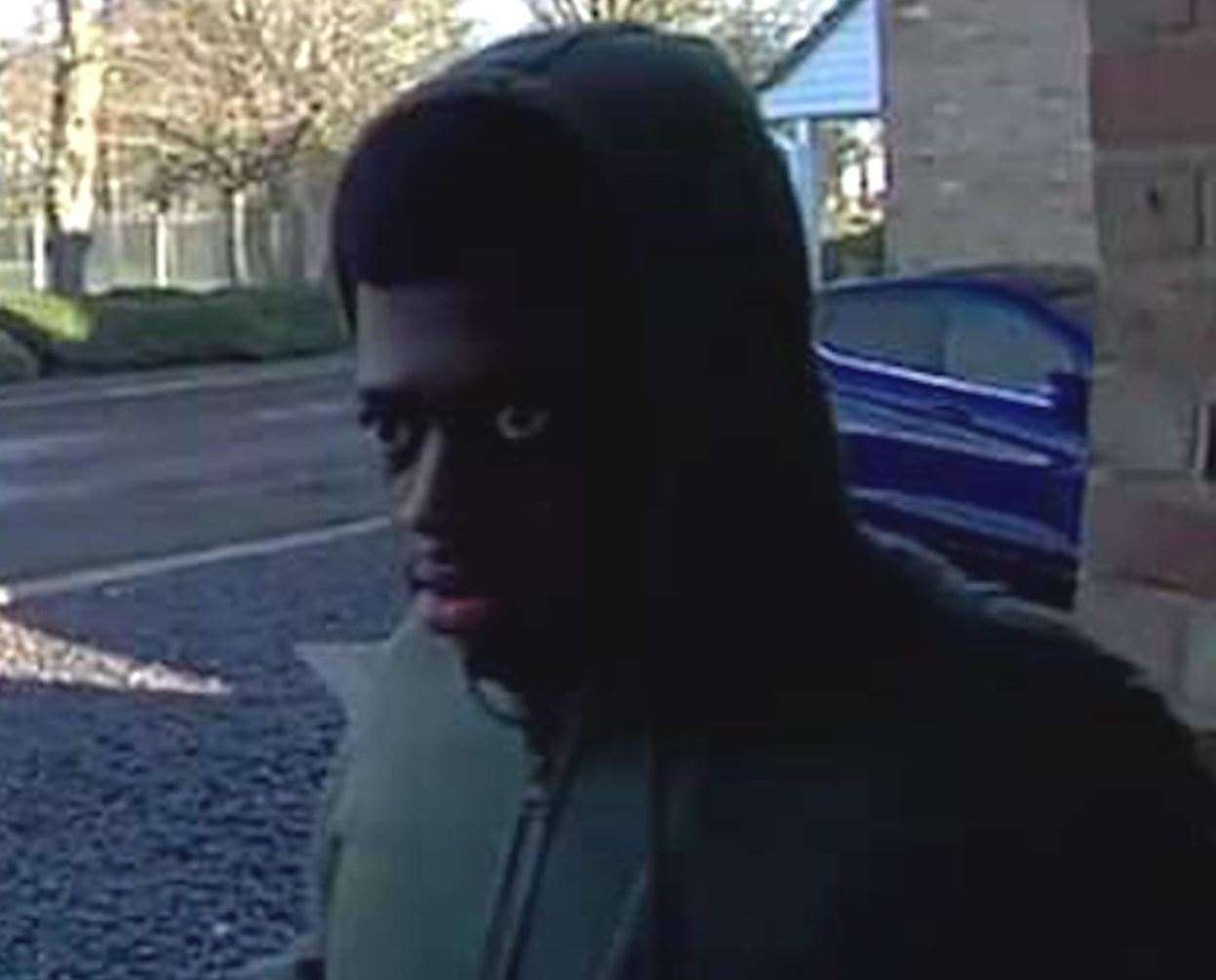 Officers are looking to speak to this man following a suspicious incident in Heritage Drive, Gillingham. Picture: Kent Police