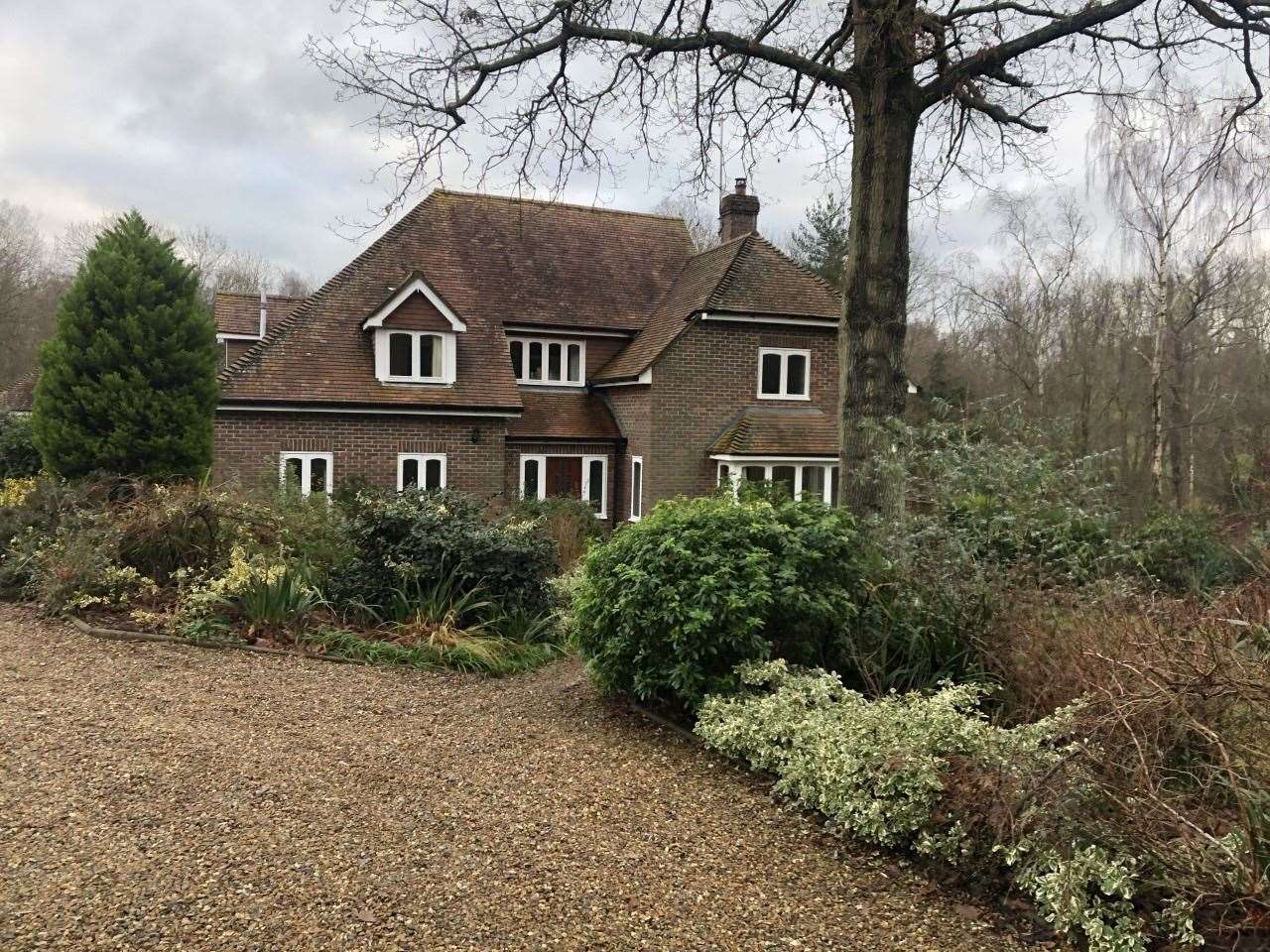 Sandra and Stephen West's home in Benenden, near Tunbridge Wells. Picture: SWNS