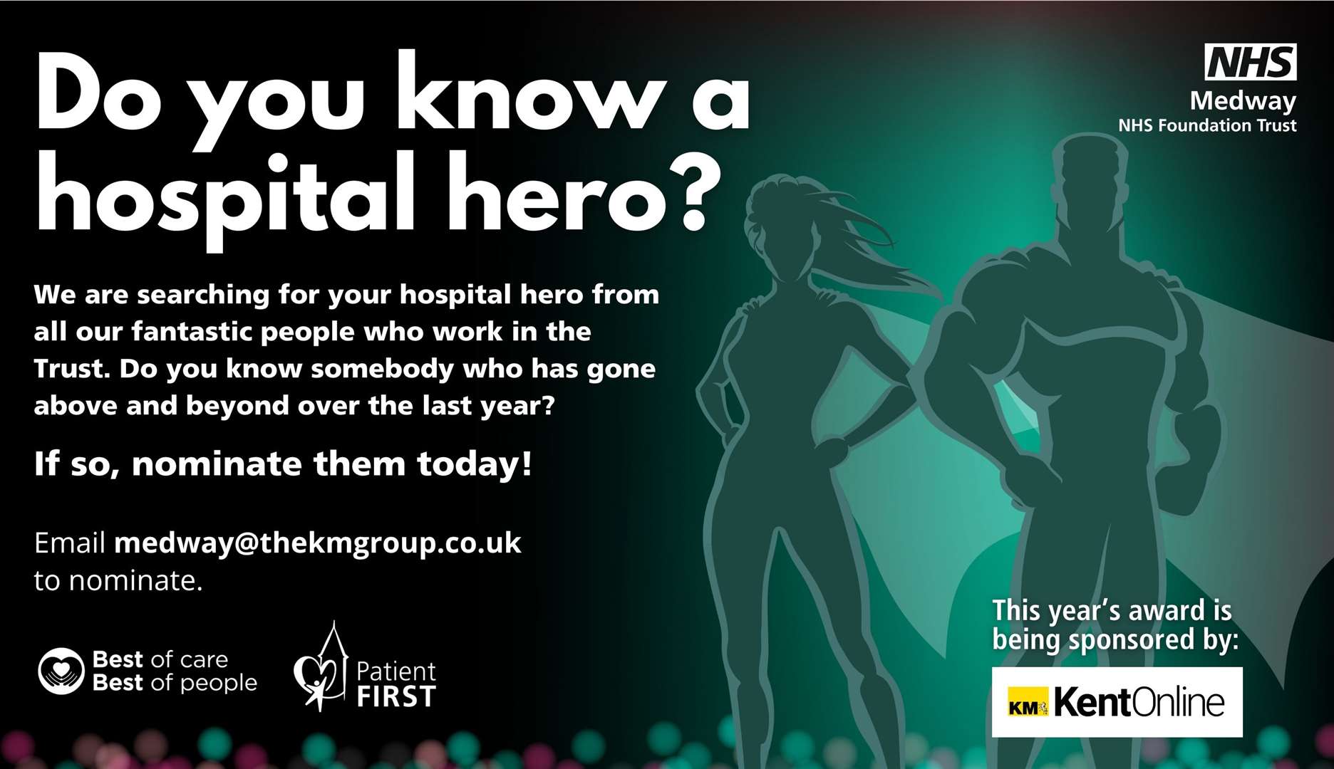 Nominations for the 2023 Hospital Hero Award are open
