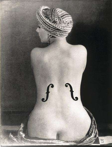 Le Violon d'Ingres, 1924 by Man Ray. Museum Ludwig @Man Ray Trust. Copywright National Portrait Gallery