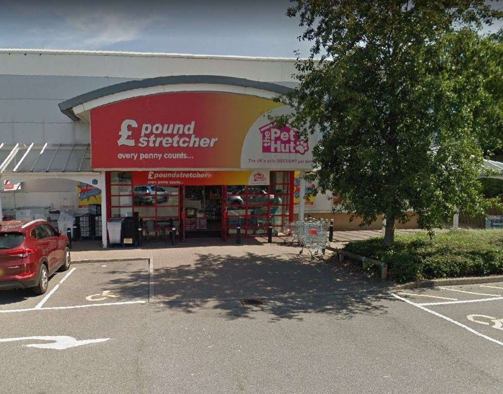 PureGym has launched a bid to move into the Poundstrecther off Westwood Road in Broadstairs. Picture: Google (58153087)