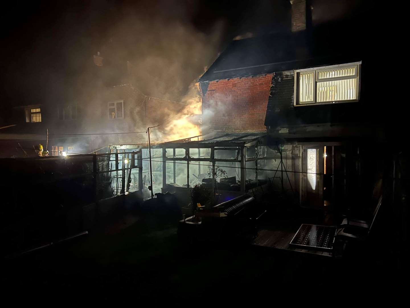 The fire is believed to have started due to a faulty battery Picture: Wendy Sartain