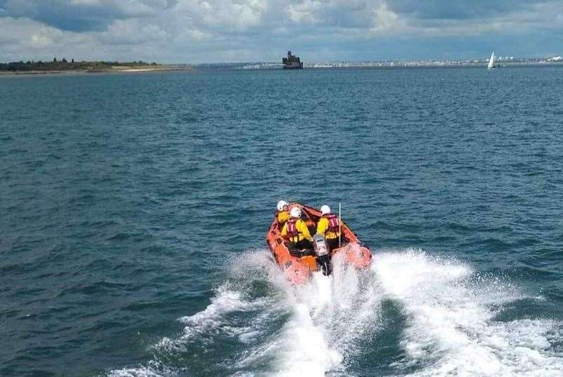 The inshore lifeboat at the Sheerness RNLI station. Picture: RNLI
