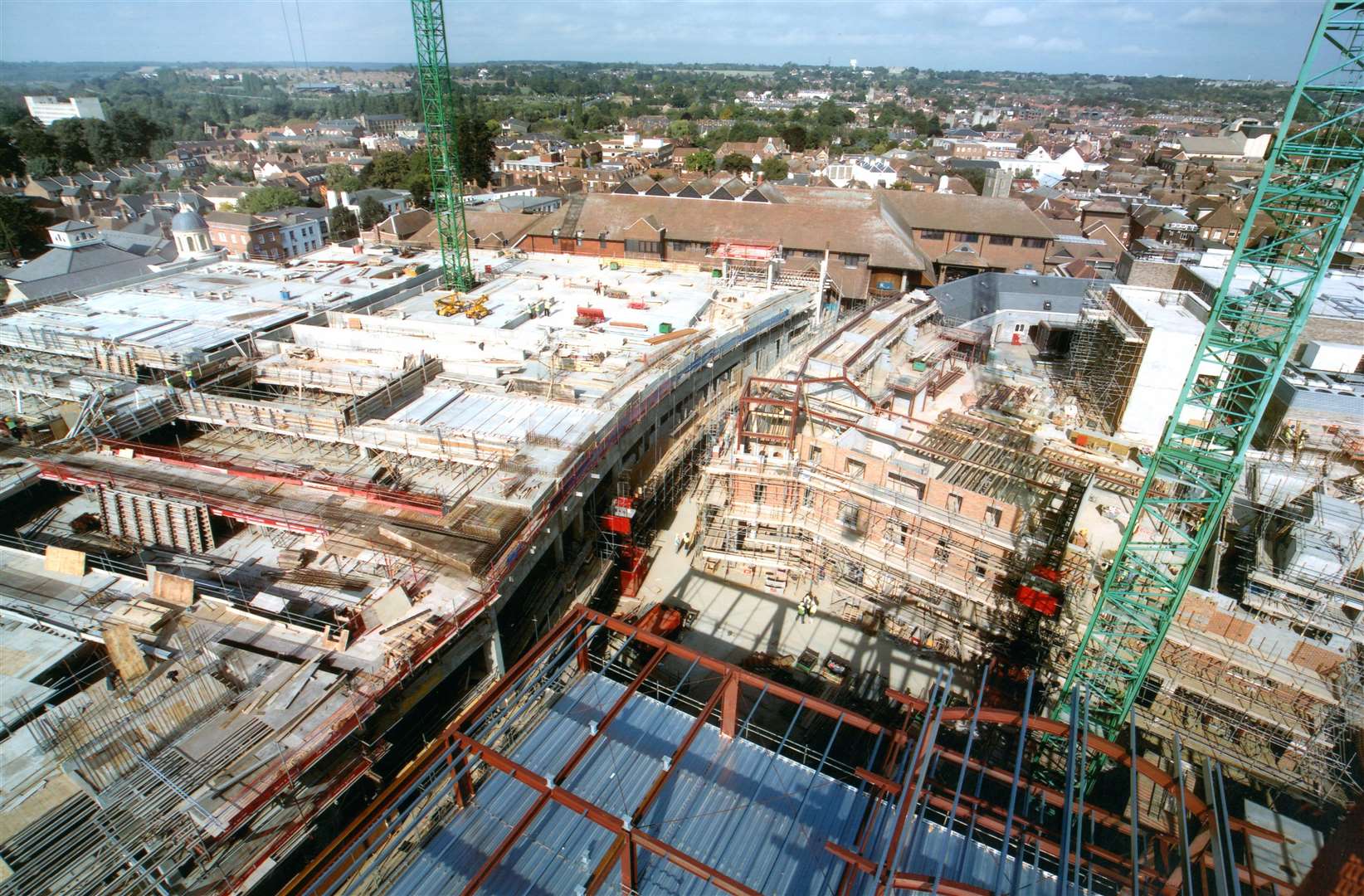 Whitefriars under construction in 2002. Picture: BAM