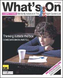 Simon Amstell stars on this week's What's On cover