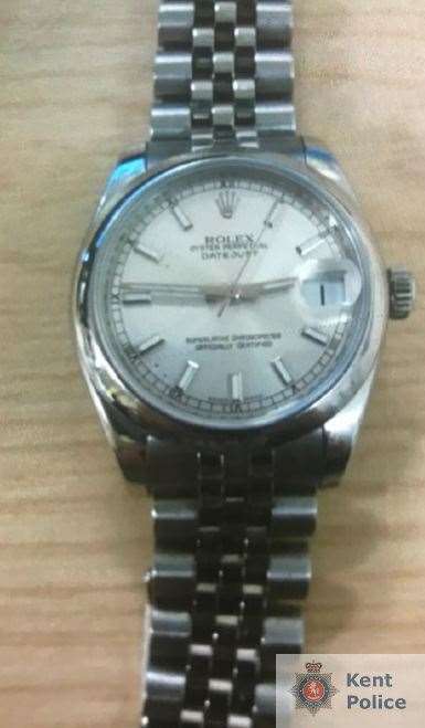 Kent Police are appealing to find the owner of a Rolex watch (15843316)