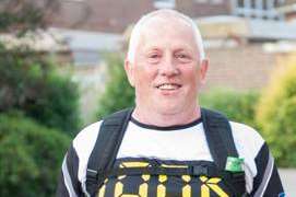 54-year-old Gary Robinson is walking 100k for Blind Veterans UK