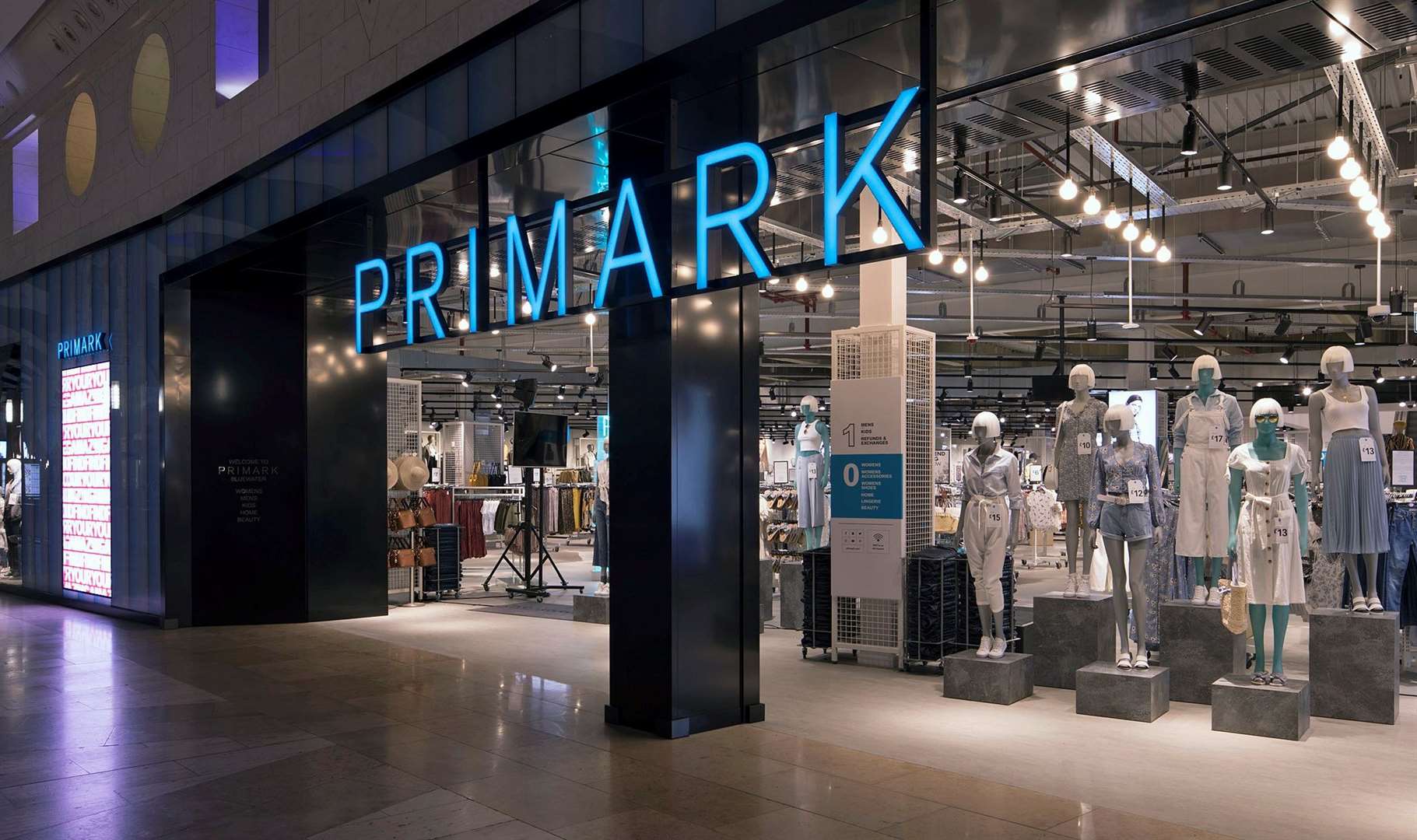 Primark is expanding its click and collect service to include womenswear