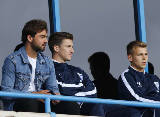 Bradley Dack was in the crowd watching on Saturday Picture: Andy Jones