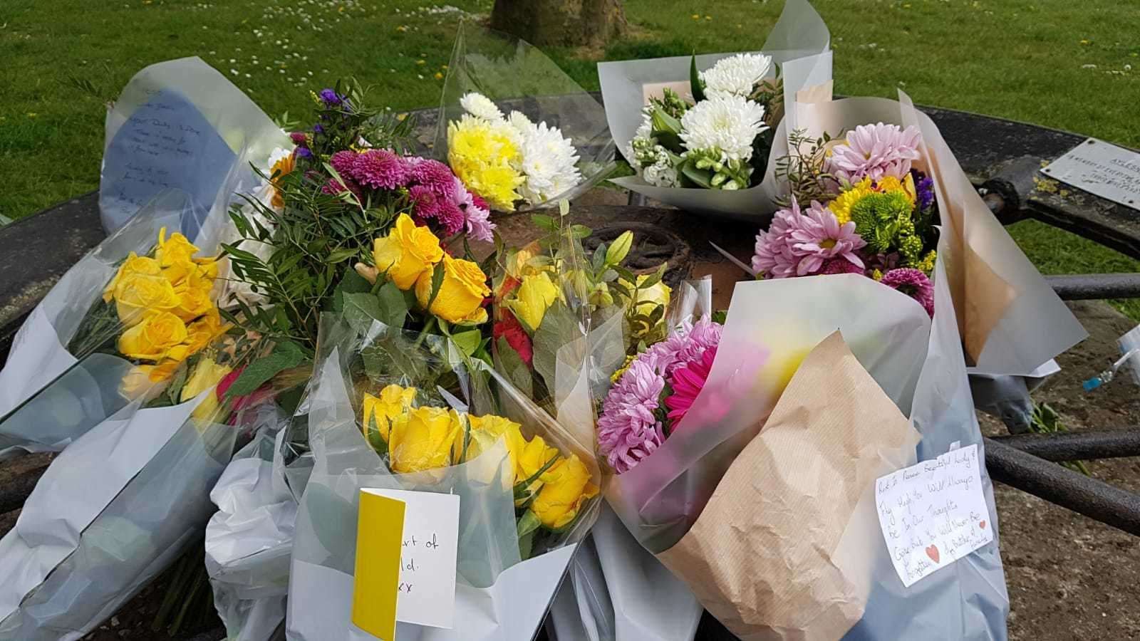 Floral tributes left for PCSO Julia James