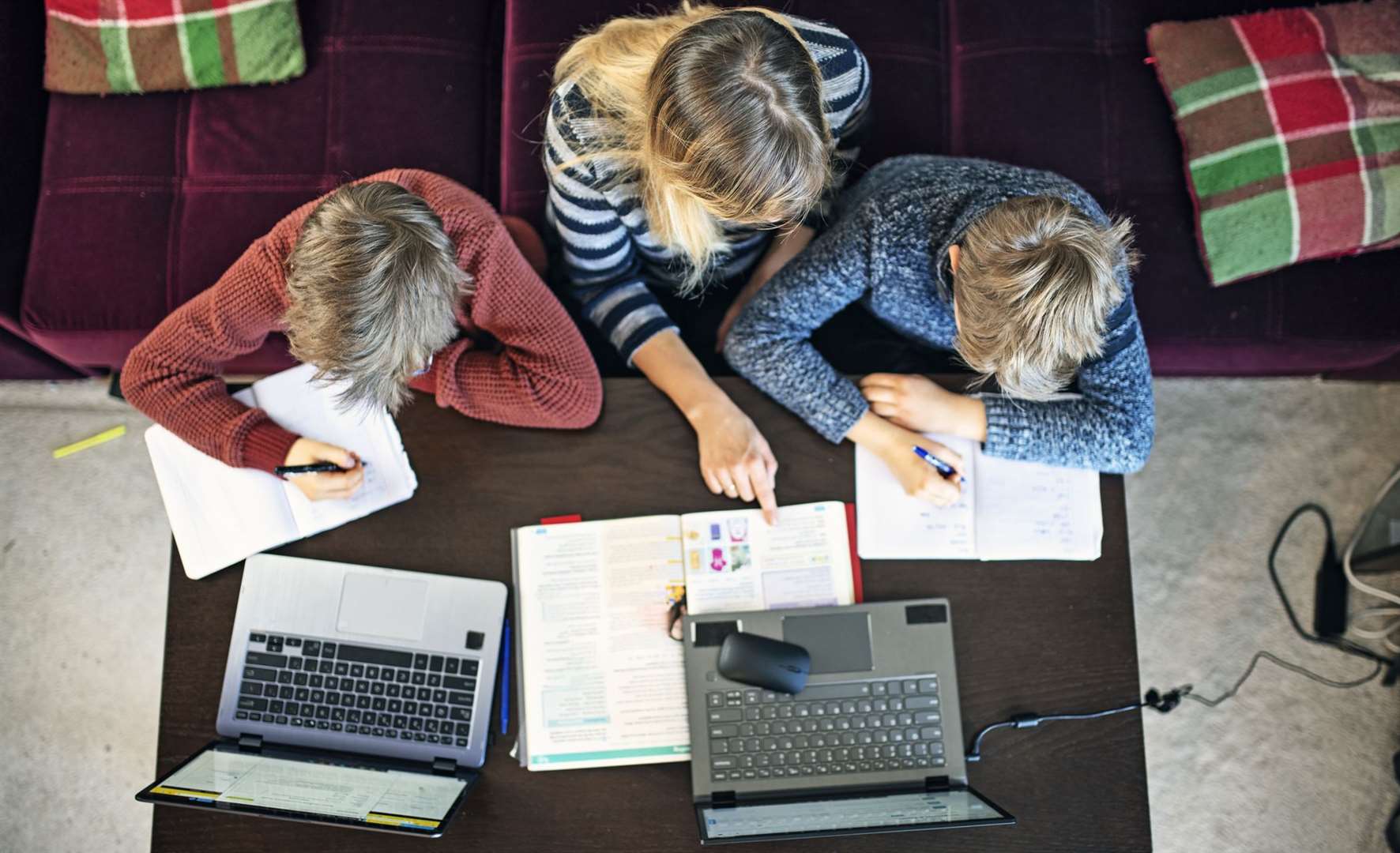 Parents have been told to revert to homeschooling, again. Stock image