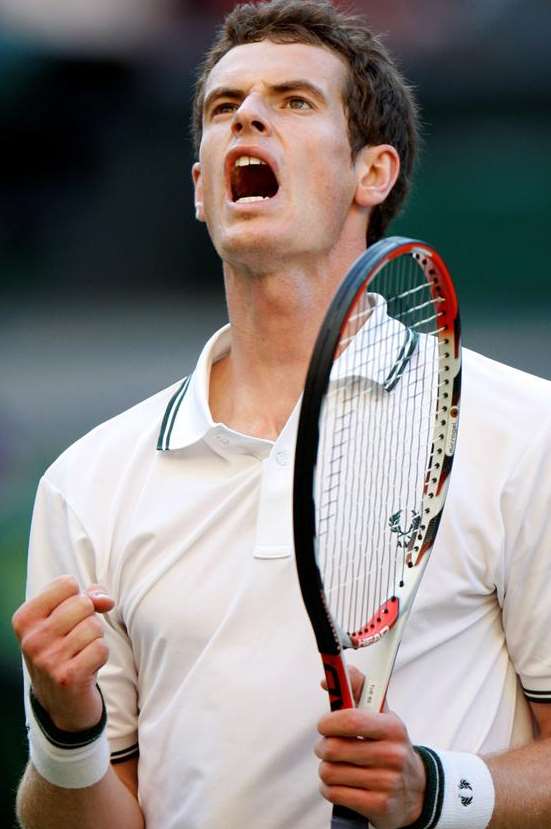 Wimbledon hero Andy Murray. Picture: SWNS.com