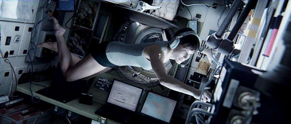 Sandra Bullock as Ryan Stone in Gravity. Picture: PA Photo/Warner Bros