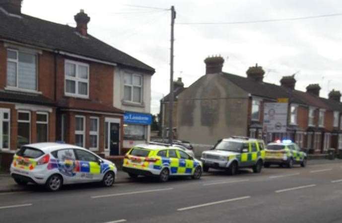 Police were called to Terminus Road, Barming. Picture: Tobe Leigh