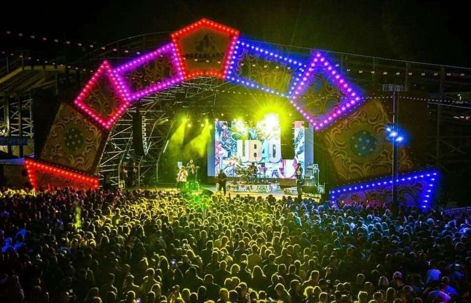 A huge crowd enjoyed the UB40 concert at Dreamland Pic: UB40 Facebook