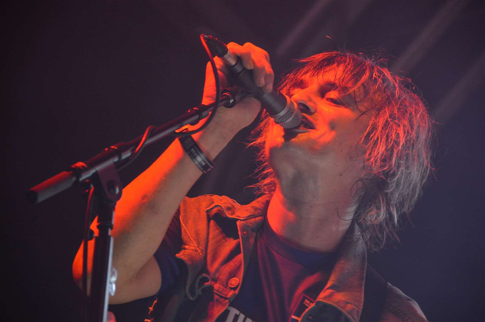 The Libertines' Pete Doherty at Wheels and Fins Picture: Pete Doherty