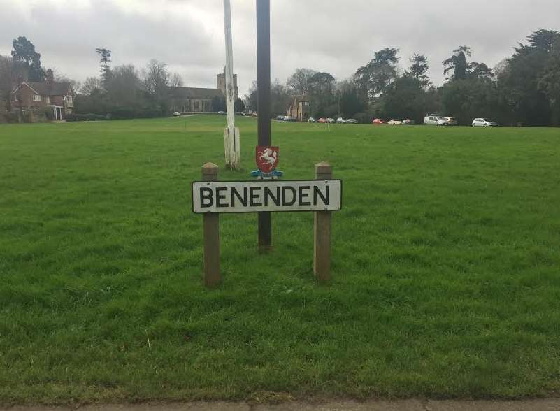 Mrs Andrews died in Benenden