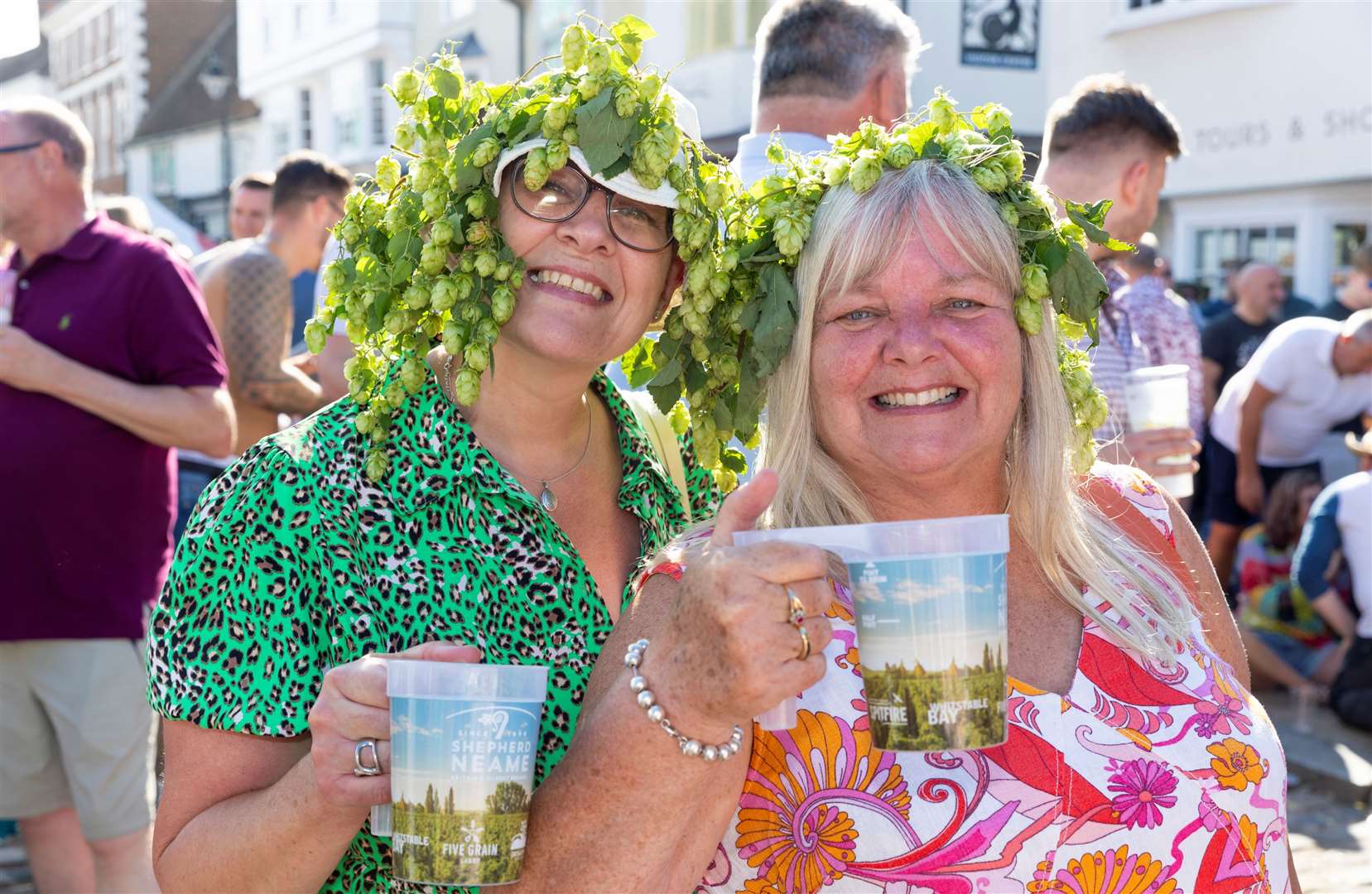 Faversham’s Hop Festival is a free beer and music festival that takes place in the town every year