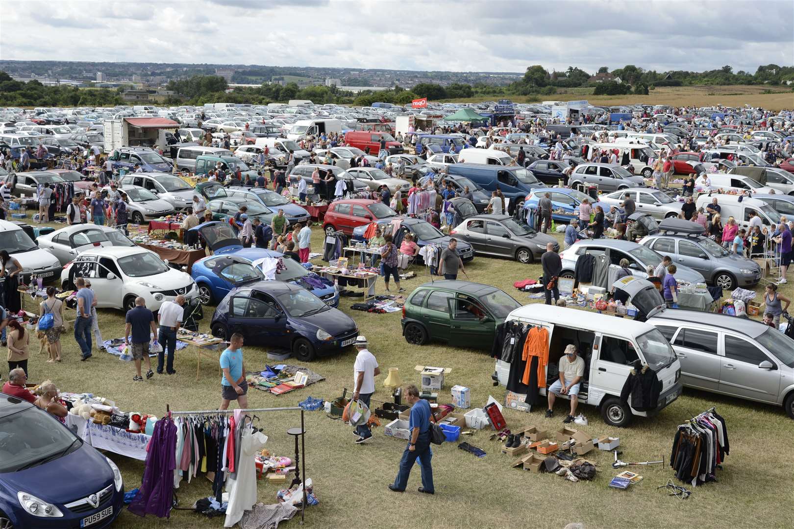 Boot fairs are proving more popular with buyers and sellers. Picture: Martin Apps
