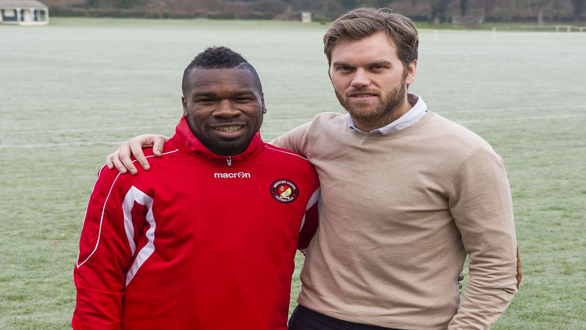Aaron McLean becomes the fourth striker in Daryl McMahon's Ebbsfleet squad Picture: Andy Payton