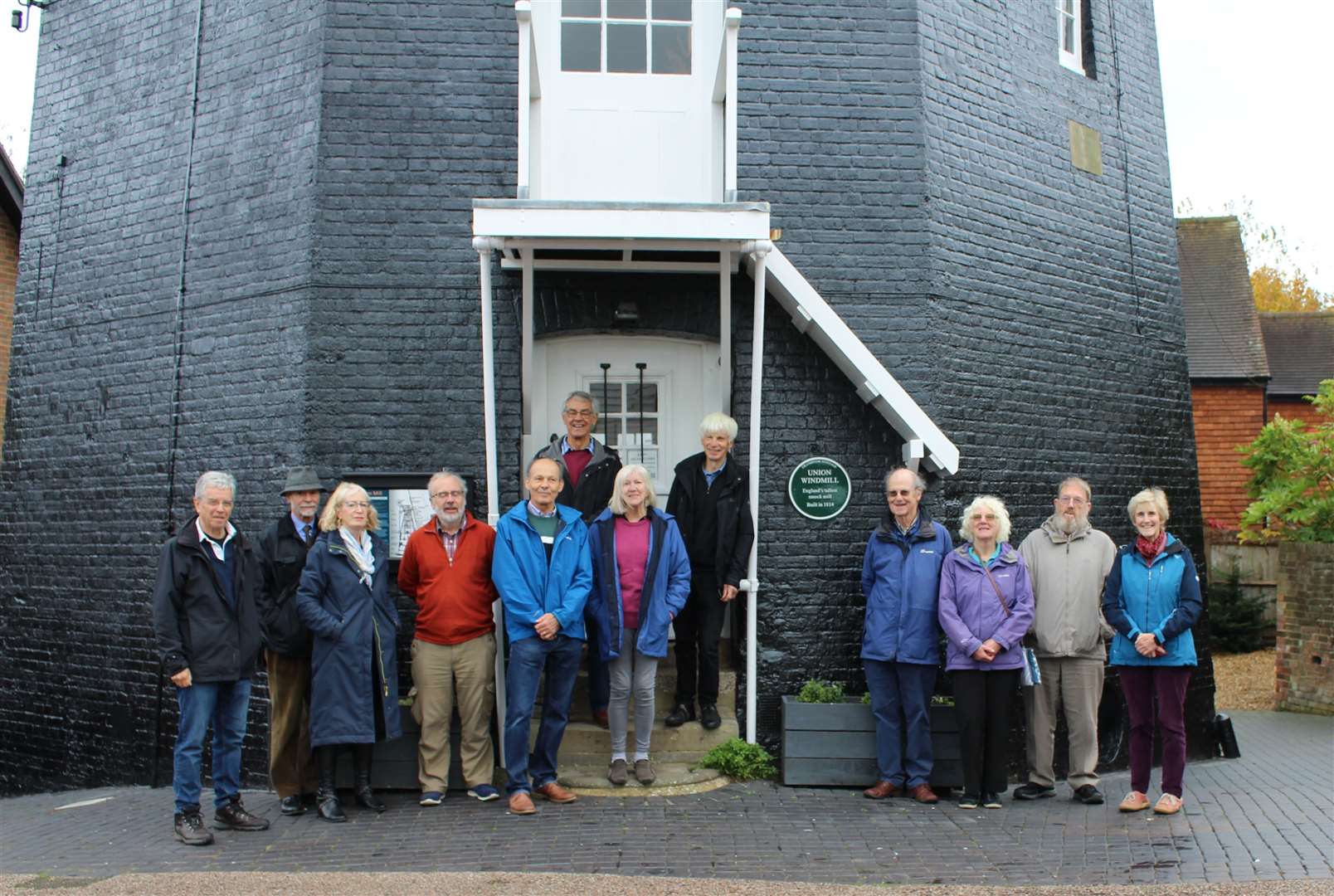 Some of the volunteer members of the Cranbrook Windmill Association