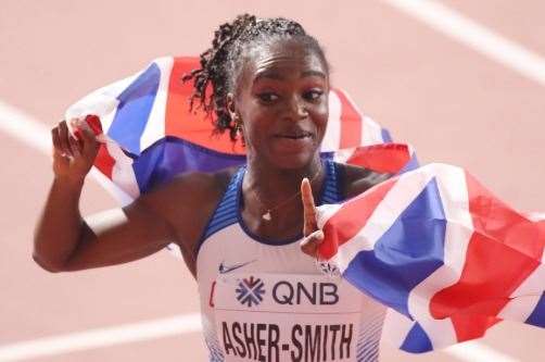 Dina Asher-Smith. Picture: @TeamGB (49759826)