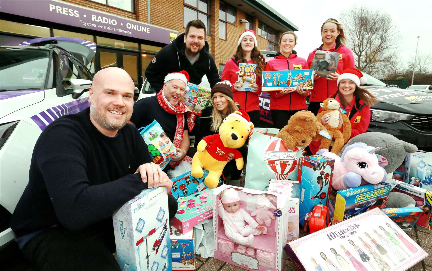 Hundreds of toys have been donated