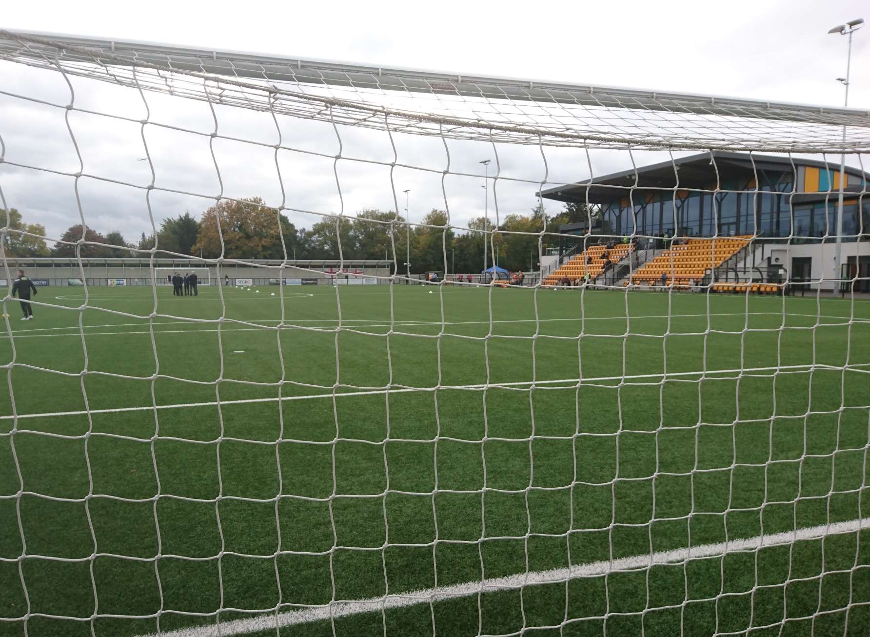 Slough Town's Arbour Park ground.