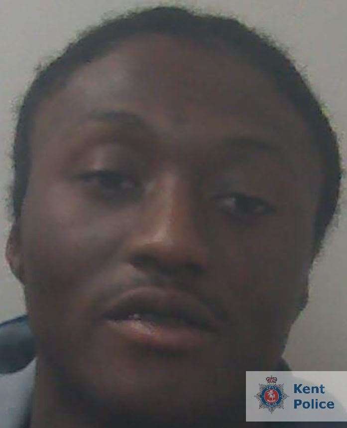 Mohammed Mansaray has been locked up for four years. Picture: Kent Police