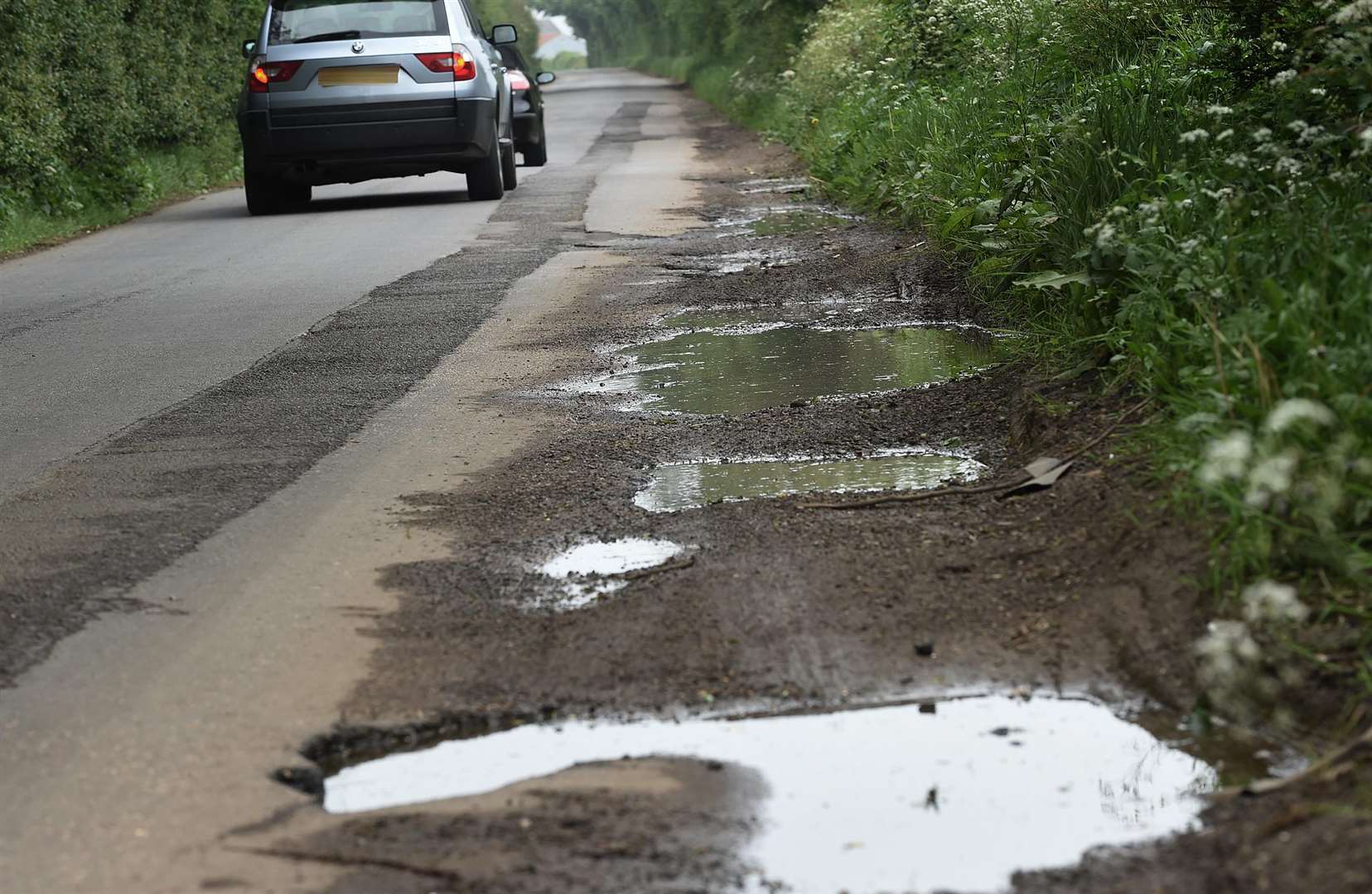 Officials say there is a £630 million backlog of repairs needed to roads across Kent